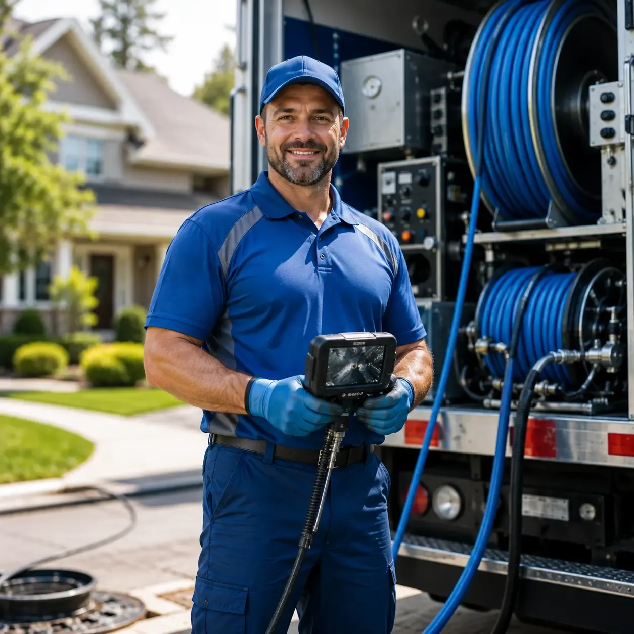 Local outdoor drain cleaning specialists in Galesville, MD
